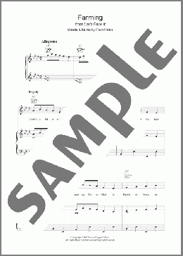 Farming(Cole Porter) 楽譜 その他 ダウンロード