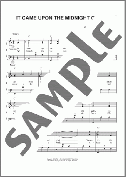 It Came Upon The Midnight Clear(Edmund Hamilton Sears) 楽譜 その他 ダウンロード