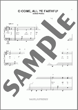O Come, All Ye Faithful (Adeste Fideles)(John Francis Wade) 楽譜 その他 ダウンロード