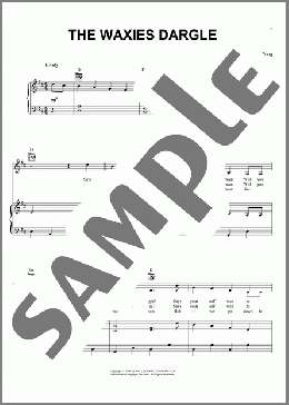 The Waxies Dargle(Irish Folksong) 楽譜 ピアノ & ボーカル & ギター ダウンロード