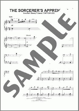The Sorcerer's Apprentice(Paul Dukas) 楽譜 ピアノ（ソロ） ダウンロード