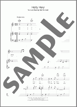 Holly Holy(Neil Diamond) 楽譜 その他 ダウンロード