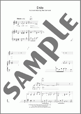 Shilo(Neil Diamond) 楽譜 その他 ダウンロード