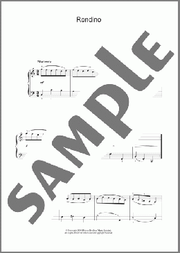 Rondino(Jean-Philippe Rameau) 楽譜 その他 ダウンロード