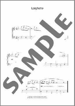Larghetto(Domenico Scarlatti) 楽譜 その他 ダウンロード