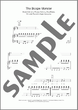The Boogie Monster(Gnarls Barkley) 楽譜 その他 ダウンロード