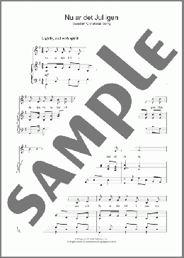 Nu Ar Det Jul Igen(Julsang/Christmas Carol) 楽譜 その他 ダウンロード