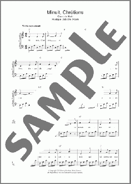 Minuit, Chretiens(Chant De Noel/Christmas Carol) 楽譜 その他 ダウンロード