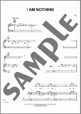 I Am Nothing(Jeremy Camp) 楽譜 ピアノ & ボーカル & ギター ダウンロード