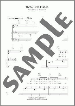 Three Little Fishes(Saxie Dowell) 楽譜 その他 ダウンロード