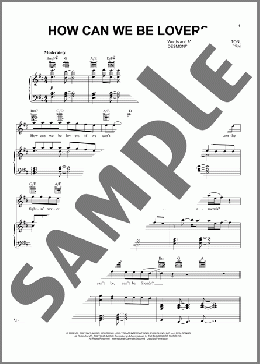 How Can We Be Lovers(Diane Warren/Desmond Child/Michael Bolton) 楽譜 ピアノ & ボーカル & ギター ダウンロード