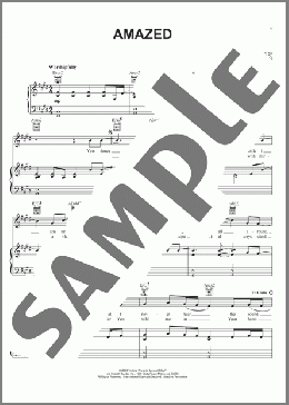 Amazed(Phillips, Craig & Dean) 楽譜 ピアノ & ボーカル & ギター ダウンロード