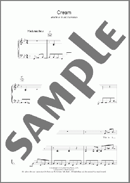 Cream(Prince) 楽譜 その他 ダウンロード