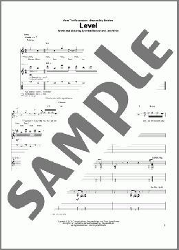 Level(The Raconteurs) 楽譜 ギター（ソロ） ダウンロード