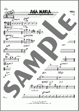 Ana Maria(Wayne Shorter) 楽譜 その他 ダウンロード