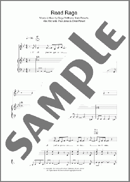 Road Rage(Catatonia) 楽譜 その他 ダウンロード
