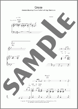 Grace(Robbie Williams) 楽譜 その他 ダウンロード