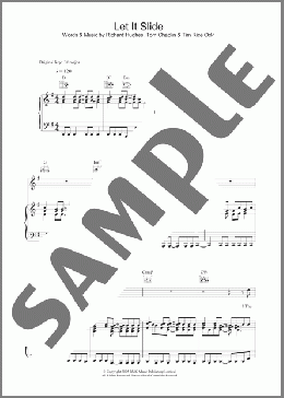 Let It Slide(Keane) 楽譜 その他 ダウンロード