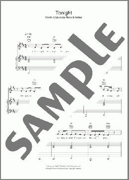Tonight(Hard-Fi) 楽譜 その他 ダウンロード