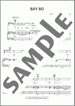Say So(Israel Houghton/Israel & New Breed) 楽譜 ピアノ & ボーカル & ギター ダウンロード