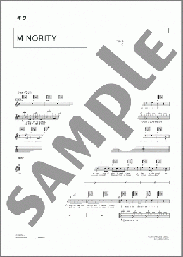 MINORITY(GREEN DAY) 楽譜 ギター（弾き語り） 初～中級 ダウンロード 定額サブスク