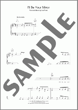 I'll Be Your Mirror(Lou Reed) 楽譜 その他 ダウンロード