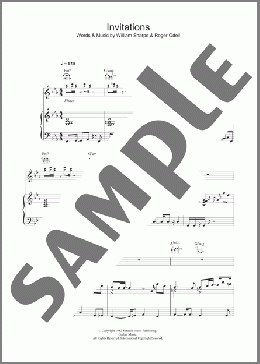 Invitations(Shakatak) 楽譜 その他 ダウンロード