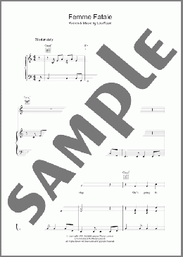 Femme Fatale(Lou Reed) 楽譜 その他 ダウンロード