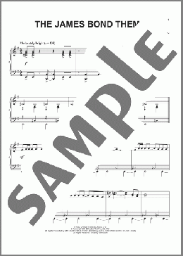 James Bond Theme(David Arnold/Casino Royale (Movie)) 楽譜 ピアノ（ソロ） ダウンロード