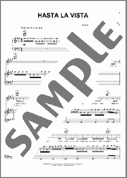 Hasta La Vista(Jonas Brothers/Camp Rock (Movie)/Jordan Francis) 楽譜 ピアノ & ボーカル & ギター ダウンロード