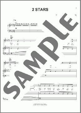 2 Stars(Adam Anders/Jonas Brothers/Camp Rock (Movie)/Meaghan Martin) 楽譜 ピアノ & ボーカル & ギター ダウンロード