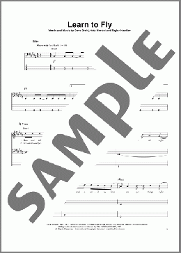 Learn To Fly(Foo Fighters) 楽譜 ベース ダウンロード