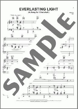 Everlasting Light (A Song For Chanukah)(Sheldon Harnick) 楽譜 ピアノ & ボーカル & ギター ダウンロード