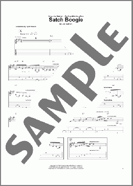 Satch Boogie(Joe Satriani) 楽譜 ギター（ソロ） ダウンロード
