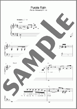 Purple Rain(Prince/Prince & The Revolution) 楽譜 ピアノ（ソロ） ダウンロード