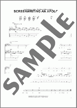 Screenwriting An Apology(Hawthorne Heights) 楽譜 ギター（ソロ） ダウンロード