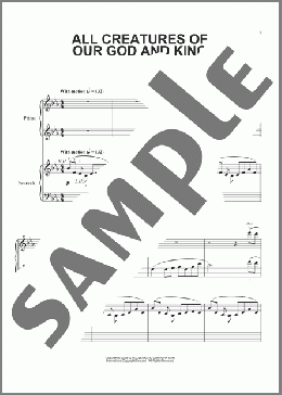 All Creatures Of Our God And King (arr. Phillip Keveren)(Francis Of Assisi) 楽譜 ピアノ（連弾） ダウンロード
