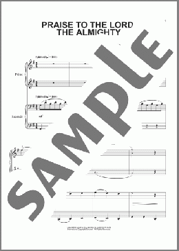 Praise To The Lord, The Almighty (arr. Phillip Keveren)(Joachim Neander) 楽譜 ピアノ（連弾） ダウンロード