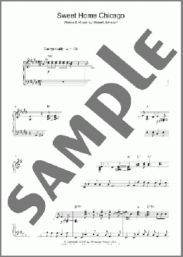 Sweet Home Chicago(Robert Johnson) 楽譜 ピアノ（ソロ） ダウンロード