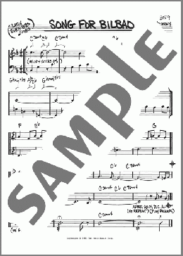 Song For Bilbao(Pat Metheny) 楽譜 その他 ダウンロード