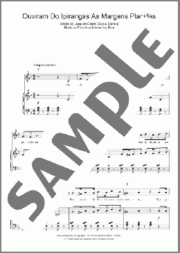 Ouviram Do Ipirangas As Margens Placidas (Brazilian National Anthem)(Francisco Manoel Da Silva) 楽譜 その他 ダウンロード