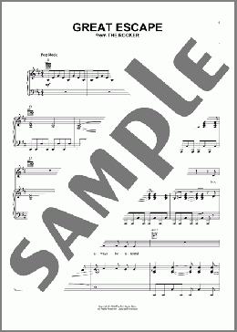 Great Escape(Teddy Geiger/The Rocker (Movie)) 楽譜 ピアノ & ボーカル & ギター ダウンロード