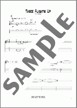 Three Flights Up(Pat Metheny) 楽譜 ギター（ソロ） ダウンロード