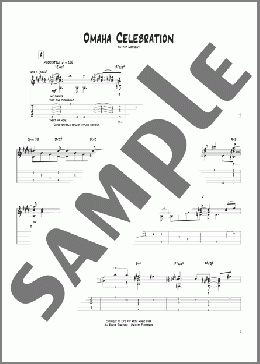 Omaha Celebration(Pat Metheny) 楽譜 ギター（ソロ） ダウンロード