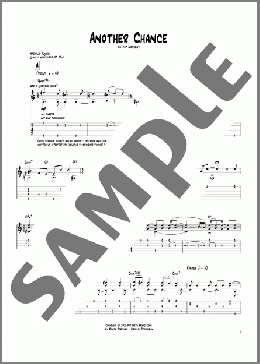 Another Chance(Pat Metheny) 楽譜 ギター（ソロ） ダウンロード