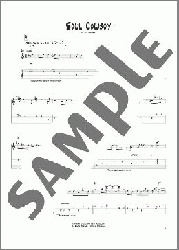 Soul Cowboy(Pat Metheny) 楽譜 ギター（ソロ） ダウンロード
