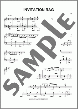 Invitation Rag(Les C. Copeland) 楽譜 ピアノ（ソロ） ダウンロード