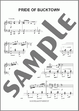Pride Of Bucktown(Robert S. Roberts) 楽譜 ピアノ（ソロ） ダウンロード