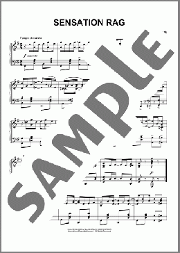 Sensation Rag(Joseph F. Lamb) 楽譜 ピアノ（ソロ） ダウンロード