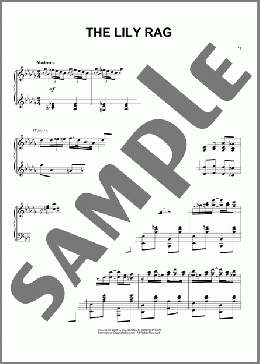 The Lily Rag(Charles Thompson) 楽譜 ピアノ（ソロ） ダウンロード